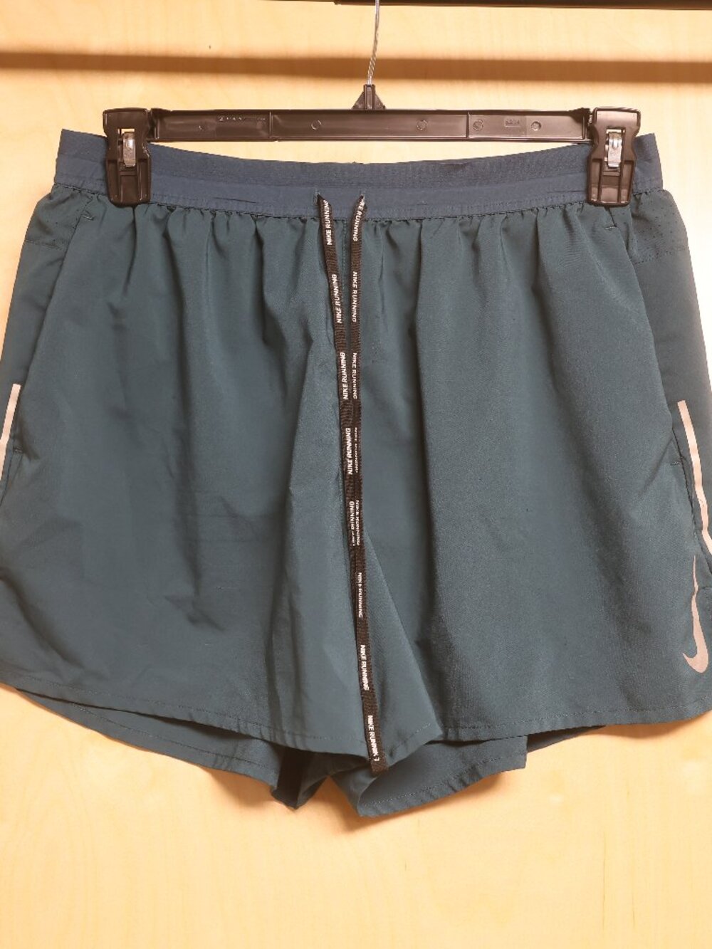 Nike Dri-Fit Teal Running Shorts Men's Sz XL